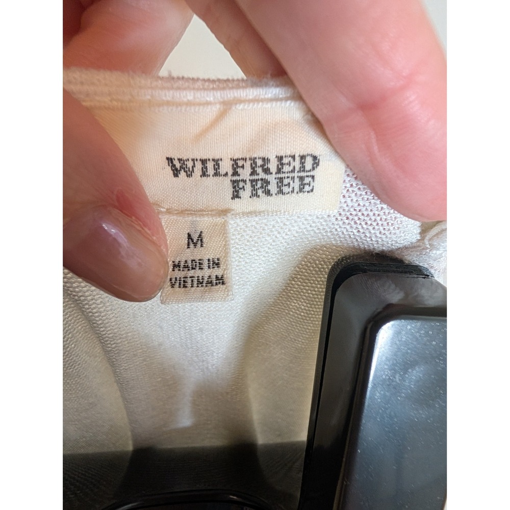 Wilfred Free Tank Top Beige Cream Colorblock Knit Aritzia Earth Tones - Size M - Picture 4 of 4
